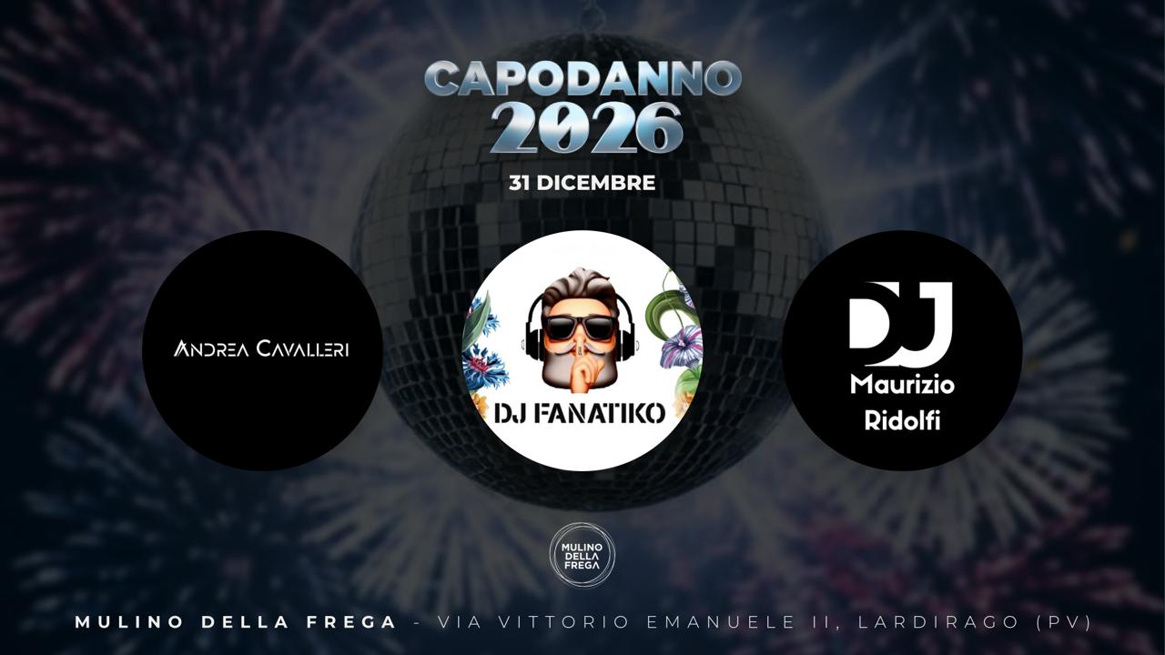 CAPODANNO AL MULINO DELLA FREGA 2026